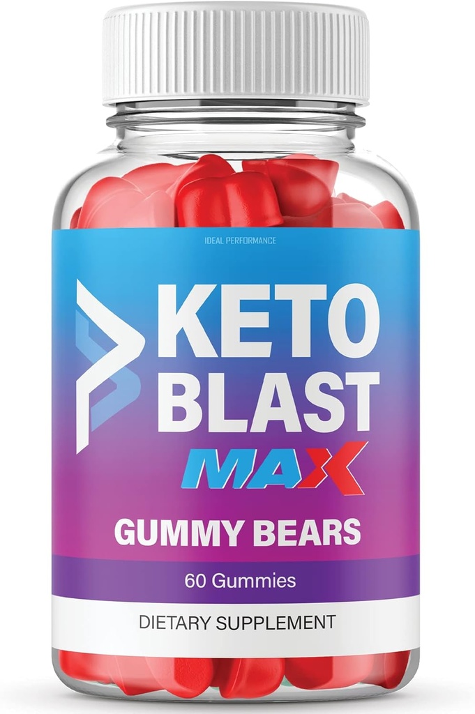 IDEAL PERFORMANCE Ketos Blast Gummies Ketos Blast Gummy Bears Ketos Blast Gummibärchen Max Bohnen (60 Gummi)