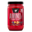 BSN Amino X Muscle Recovery & Endurance Powder, BCAAs, 10 Gramm Aminosäuren, Keto Friendly, Koffeinfrei, Support Endurance, Zero Sugar, Fruit Punch, 30 Portionen, 15.34 Unze (Packaging May Vary)