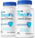 (2 Pack) Tinnifix Kapseln - Fortgeschrittene Hörgerät Formel, Tinnifix Pillen zu halten gesundes Hören, Alle natürlichen Tinnifix für vollständige Ohr Gesundheit, offizielle Tinni Fix Review (120 Kapseln)