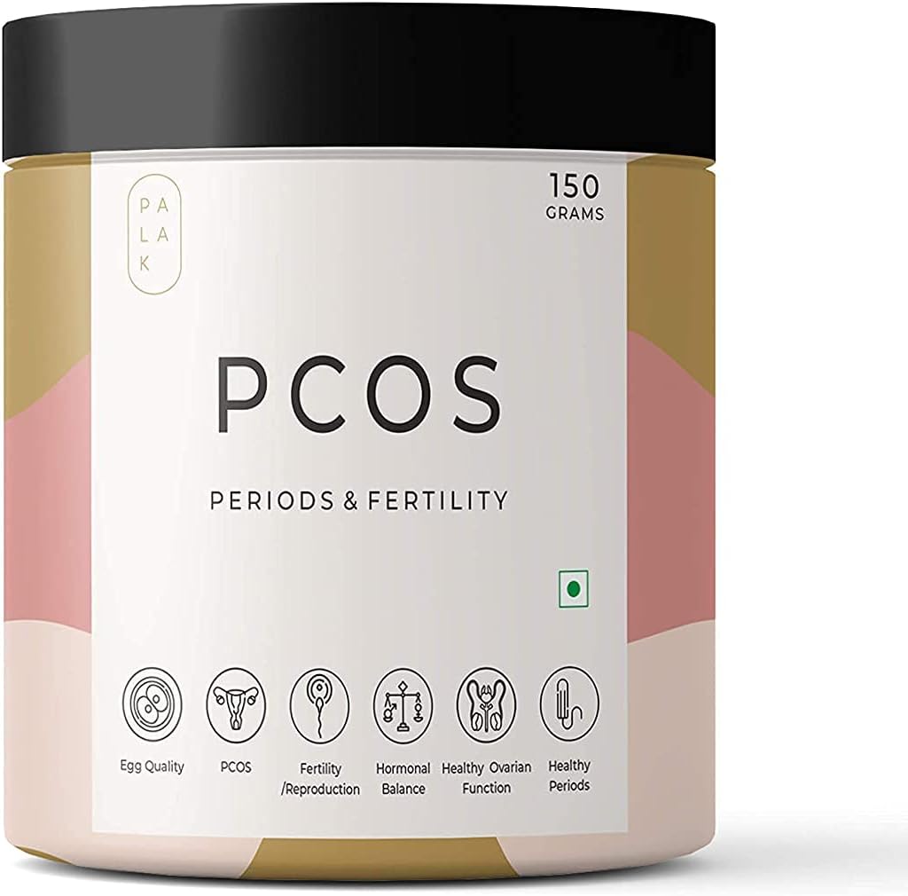 Palak Notes: PCOS/PCOD mit Myo-Inositol, D Chiro Inositol, L Arginin, L Methyl Folate / 150 Gramm