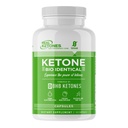 Keto BHB Salzkapseln - Natrium Calcium & Magnesium BHB Kapseln mit patentierten goBHB Beta-Hydroxybutyrat Elektrolyten - Exogene Ketone Beilage für Enhanced Energy Focus & Rapid Ketosis