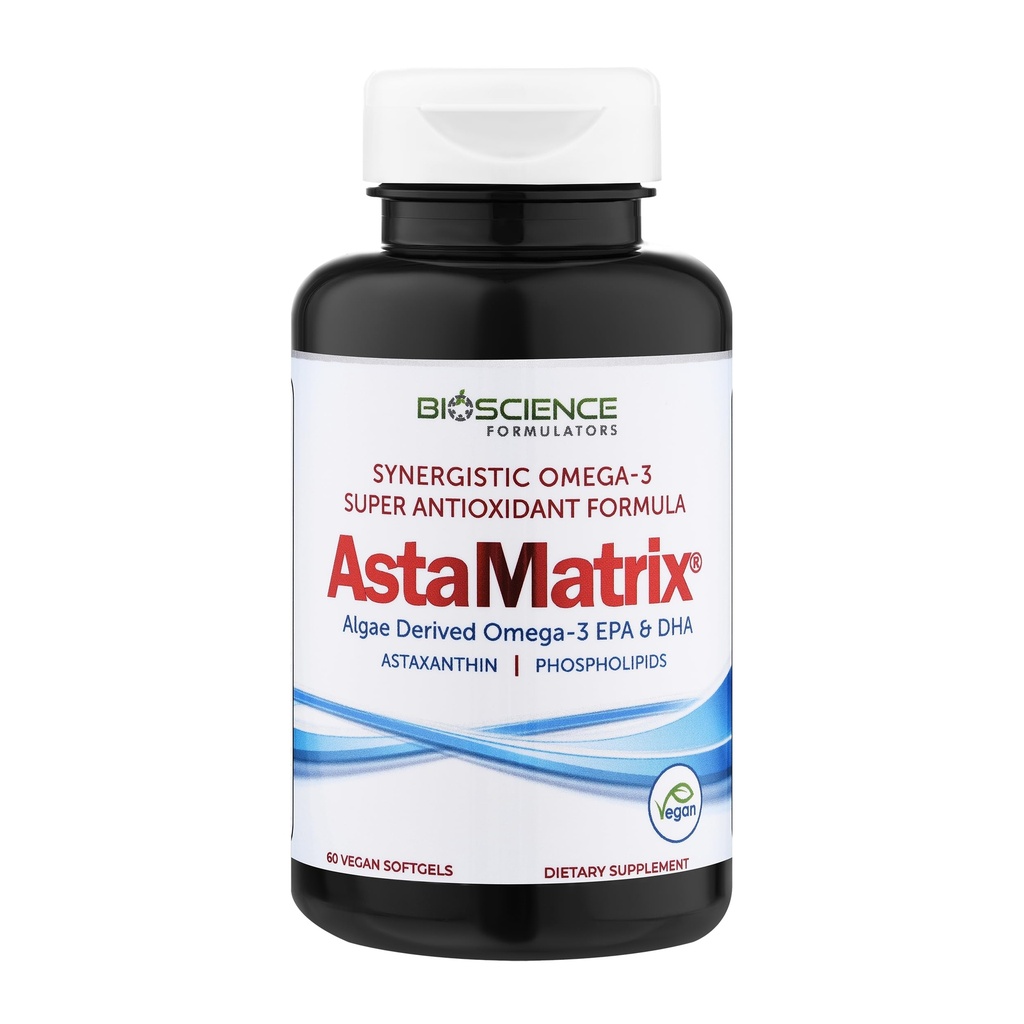 AstaMatrix® Algal Omega 3 DHA EPA Astaxanthine Phospholipides (en anglais seulement)