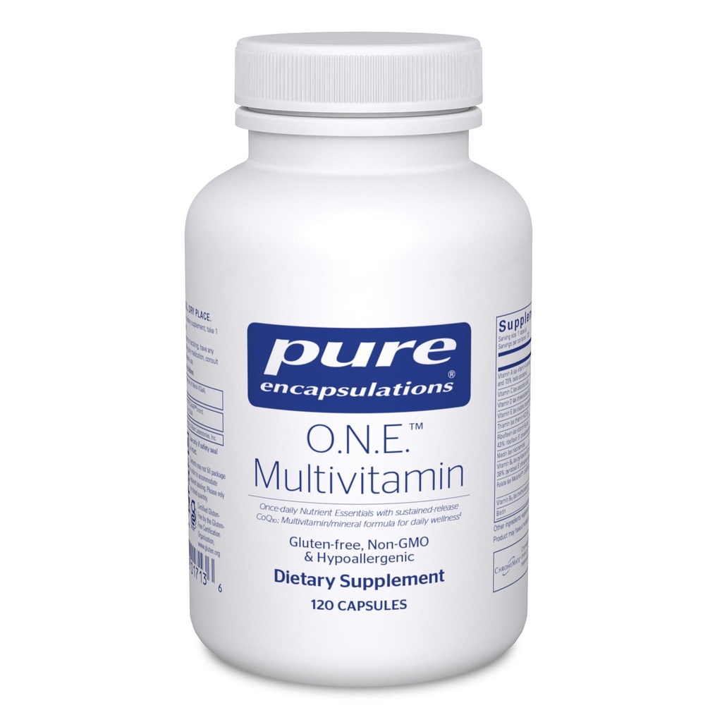 Pure Encapsulations O.N.E. Multivitamin, 120 Capsules