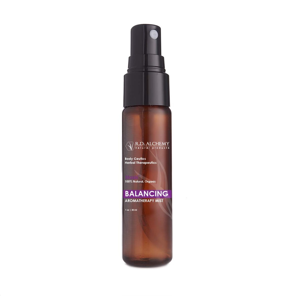 RD Alchemy - Balancing Hot Flash Mist für Menopause. Black Cohosh, Vitex + Marjoram und Ylang Ylang Ätherische Öle helfen, Sie besser fühlen zu lassen.