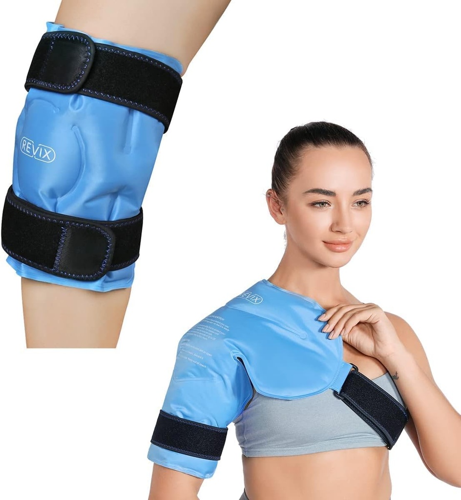 REVIX REVIX Ice Pack für Knie-Pain Relief und Schulter-Eis-Pack für Verletzungen Wiederverwendbar