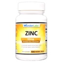 Wonder Laboratories Gluconate de zinc chélaté 50 mg - soutient la peau saine, le système immunitaire, la croissance cellulaire et plus - 100 comprimés végétariens