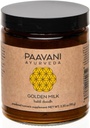 PAAVANI Ayurveda Lait d'or - Fabriqué aux États-Unis - Ayurvedic Turmeric & Ashwagandha Blend - Supplément en poudre - Haldi Doodh - 100% biologique - 38 portions
