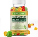 Gummies High Potency for Extra Strength with Pure Natural Hemp Oil Extract - Best Edible Hemp Gummy for Adult