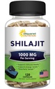 aSquared Nutrition Shilajit 1000mg - 120 Kapseln - reine Shilajit Extrakt-Ergänzung und Pulverkomplex Pillen - natürliche Huminsäure & Fulvic Säure & Trace Minerals - Alternative zu Harz & Tropfen