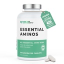 essentielle Aminosäuren - 300 einfach zu schlucken Tablets / 60 Servierungen - Alle 9 EAA Aminosäuren mit allen 3 BCAA Plus 6 Mehr EAAs zu bauen und zu reparieren Muskel, 5-10g pro Servieren, hoch in Leucine und Vegan