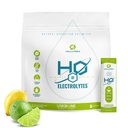 Electrolytes Cellutrex® H2O – Mélange de poudre d'électrolyte, Zéro sucre, Sacs d'hydratation naturelle pour la récupération et le bien-être, Lime citronnée, 20 bâtons