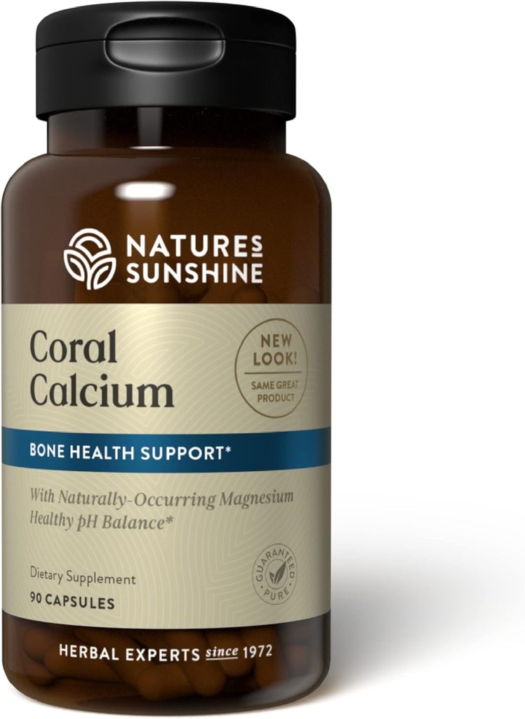 Nature's Sunshine Coral Calcium Kapseln 90 Kapseln