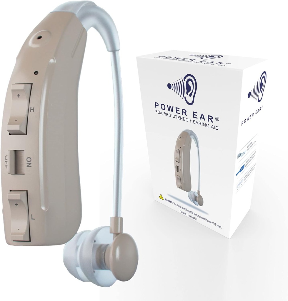 Digitale Hörgeräte von Cleanzone, Wiederaufladbare Hörgerät Patentierte Technologie, Just High & Low Sounds, Hörgeräte für Senioren