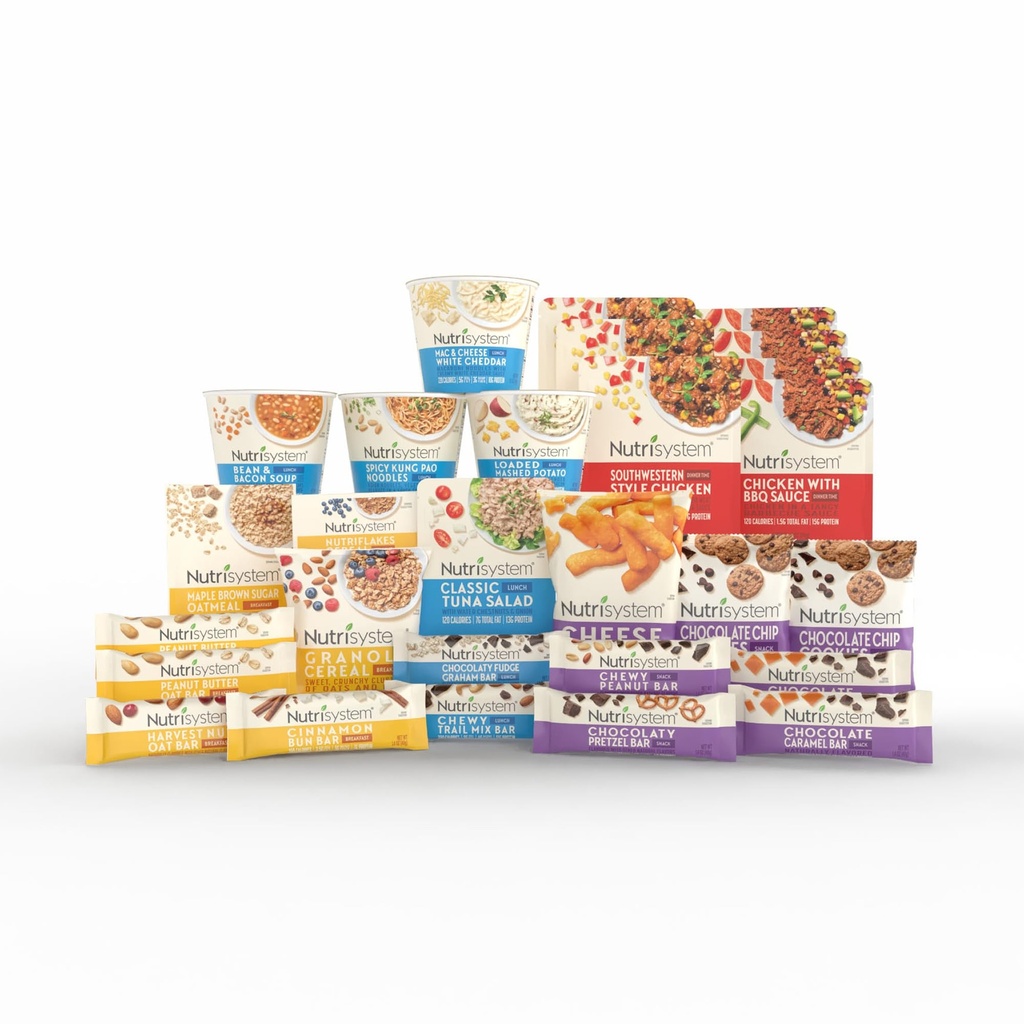 Nutrisystem® Kickstart Protein Powered 7-Day Weight Loss Kit mit 28 leckeren Mahlzeiten & Snacks