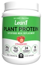 Lean1 Pflanzenbasiertes Proteinpulver, Meal Ersatz, Erdbeergeschmack, 15 Portionen