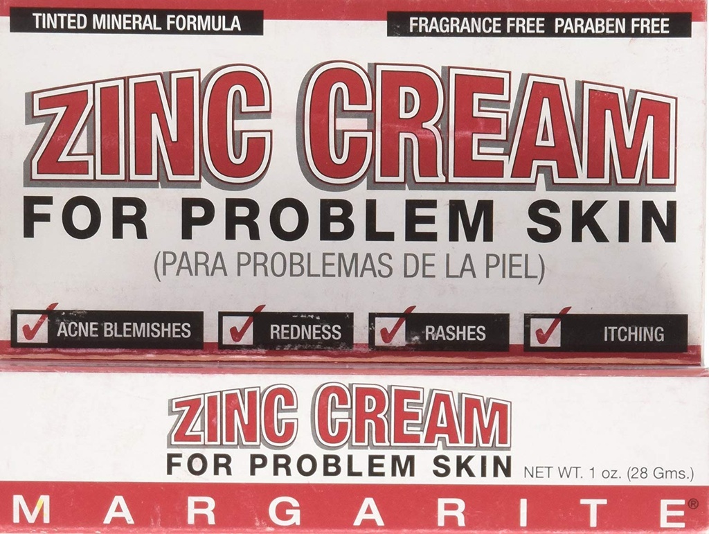 MARGARITE Kosmetik Zinkcreme, 1 Oz (2 Pack)