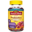 Natur Made Probiotics Extra Strength Dosage, Probiotics für Frauen und Männer 8 Billion CFU pro 2 Gummis, 42 Probiotische Gummis, 21 Tage Versorgung