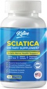 Sciatic Nerve Relief Supplement, Advanced Support Formula for Nerve Health, Alpha Lipoic Acid, Vitamin Complex, 120 Kapseln, Made in USA