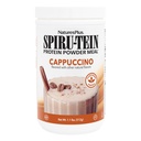 NaturesPlus SPIRU-TEIN Shake - Cappuccino Flavor - 1,1 lbs, Spirulina Protein Powder - Pflanzenbasiertes Meal Ersatz, Vitamine & Mineralien für Energie - Vegetarisch, Glutenfrei - 16 Servierungen