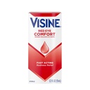 Visine Red Eye Comfort Redness Relief Augentropfen, um zu helfen, rote Augen zu lindern aufgrund von Minor Augen Irritationen Fast, Tetrahydrozoline HCl, 0.5 fl. oz