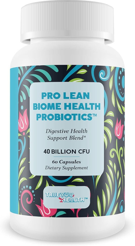 Probiotiques de santé Pro Lean Biome - Soutien à la santé digestive et immunitaire - Améliorer le microbiome Gut pour la santé globale et l'amélioration de l'énergie - Mélange probiotique et prébiotique - La santé commence dans le Gut