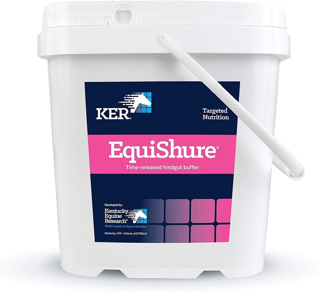 Kentucky Equine Research EquiShure: Time-Release Hindgut Puffer für Pferde, 7,2 kg (120 Servierungen)