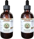 Juniper Extrait liquide sans alcool, Juniper biologique (Juniperus Monosperma) Berry séché Glycérite Hawaii Pharm supplément naturel à base de plantes 2x4 oz