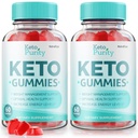 NutraRize (Pack mit 2 Keto Reinheit Keto Gummis für erweiterte Gewichtsverlust, Keto + ACV Gummy, maximale Stärke Nahrungsergänzung, Gomitas Bewertungen (120 Gummi)