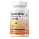 Balancebreens Bromelain 500mg, 120 Kapseln - Ananasextrakt Verdauungsenzym, unterstützt Verdauungs- und Gelenkgesundheitsergänzung