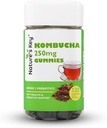 Gommies Kombucha clés de la nature pour le soutien digestif et la santé Gut, avec 2 prébiotiques - Inulin & Oligogalactose, plus Fibre et jus de grenade de 120 Gommies (2 mois d'approvisionnement)