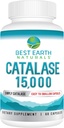 Best Earth Naturals Catalase Supplement 15.000 - Haarergänzungsmittel für starkes Haar - 60 Kapseln (60-Day Supply)