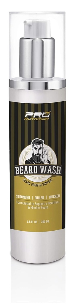 Shampooing de croissance de la barbe et lavage- Stimule et répare la nouvelle croissance folliculaire. Plus forte, plus épaisse, plus complète, plus longue, plus saine et cheveux de mustache.