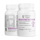 Verdauungsenzyme für empfindliche Stomachs - unterstützt Vagus Nerve, vegetarische Pankreasunterstützung, zeitgemäße Freisetzungsformel für optimale Gutgesundheit, verbessert die Nahrungsdigestion & Gut Flora