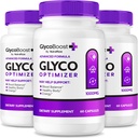 NutraRize (3 Pack) GlycoBoost - Offizielle Glyco Boost Blutunterstützung Formel, Alle natürlichen Kapseln für gesunde und stabile Level, GlycoBoost Blutgefäßreiniger, Glyco Boost Optimizer (180 Kapseln)