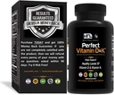 HFL Perfect Vitamin D&K von Dr. Sam Robbins | Vitamin D3 & K2 (MenaQ7® MK-7) | 3 Month Supply | 2X Absorbierbar . Vegan, Plant-Based, Micro-Encapsulated.
