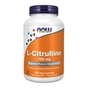 JETZT Nahrungsergänzungsmittel, L-Citrulline 750 mg, Unterstützt Protein Metabolismus*, Aminosäure, 180 Veg Kapseln