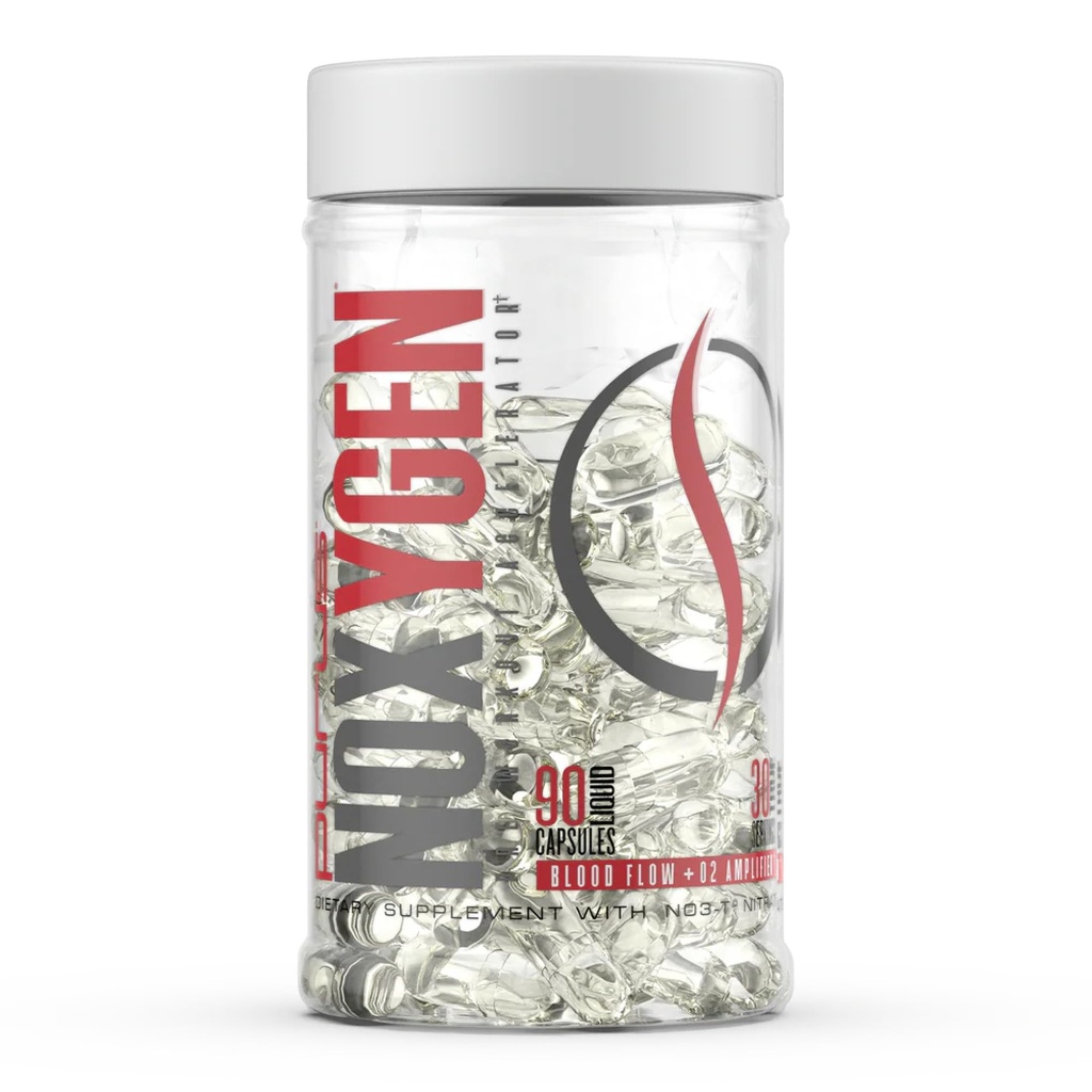 Purus Labs Capsules liquides NOXygen Accélérateur de pré-entraînement de pompe à oxyde d'azote Pills de débit sanguin et amplificateur d'oxygène