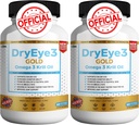 Dry Eye 3 Gold Omega 3 Krill Öl Extra Strength, 60 Softgels, Dry Eye Support, Non-GMO, Glutenfrei, Zuckerfrei (2)