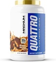 Magnum Nutraceuticals Quattro Whey Protein Powder, Peanut Butter Cup 2lb – Premium Protein Isolate Blend für Muskelwachstum & Recovery