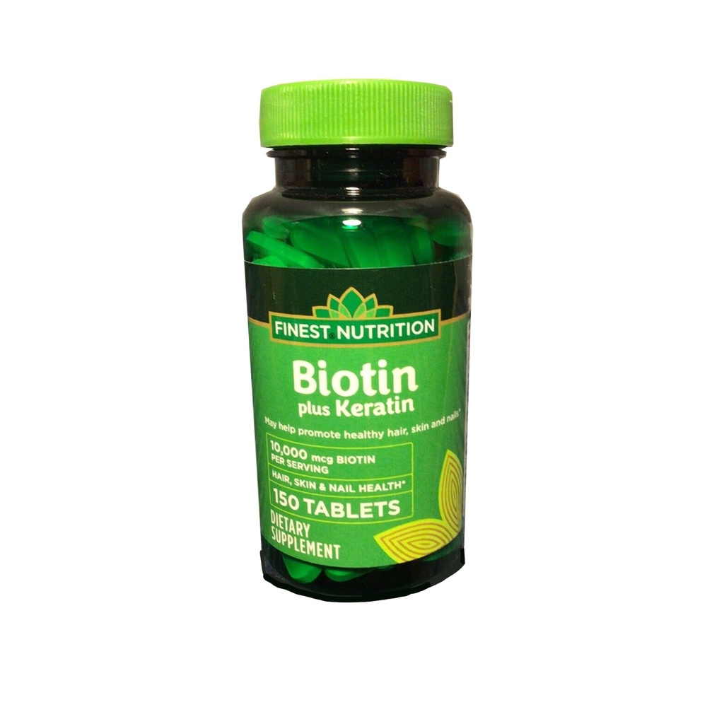 ZZP Finest Nutrition Biotine + Kératine 150 Comprimés