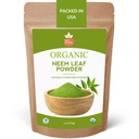SPICY ORGANIC Neem Powder – 4 oz. - Zertifiziert USDA Organic -Non-GMO - Frische getrocknete Neem Blätter Pulver für gesundes Haar und Haut - Azadirachta Indica Ayurvedic Kräuter für allgemeines Wohlbefinden