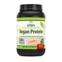 Herbal Secrets Vegan Protein | 28 Grams Protein | 23 Servierungen | 6.2 Grams BCAA Supplement | Made in USA (2 Lb, Erdbeere Banana)