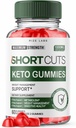 rize labs Shortcuts Keto Gummies for Advanced Weight Loss, Supplement for Energy and Metabolism (60 Gummies)