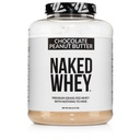 NAKED Whey Chocolate Peanut Butter Gras Fed Whey Protein Powder, No GMO, No Soy und Gluten Free, Aid Growth and Recovery - 52 Servierungen