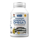 ANDREW MOINSMAN Maximum essentiel Omega-3 Orange - 60 Softgels - Ultra-Pure, Haute puissance Omega-3 Huiles. Haut DHA, pas de soulèvement de l'estomac, pas de contaminants, pas de mercure. Petits softgels faciles à avaler