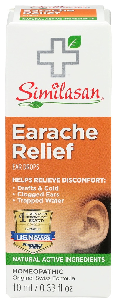 Similasan Earache Relief Ear Drops 0,33 oz