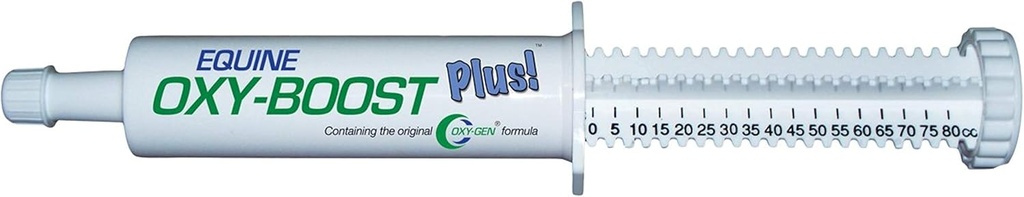 Oxy-Gen Oxy-Boost Probiotic Electrolyte Paste für Pferde | Enthält Vitamin E, Omega 3, Omega 6 und Octacosanol für verbesserte Leistung | 80cc Paste (4 Dosen)| Made in USA