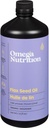 Huile de graines de lin de nutrition Oméga, 32-Ounce