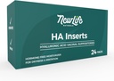 NewLife Naturals Hyaluronsäure Vaginal Suppositorien für Frauen, Vaginal Moisturizer, Trockenheit Irritation Discomfort, Postpartum, Menopause Relief & Support, 24 Einsätze, 2 Monate Versorgung