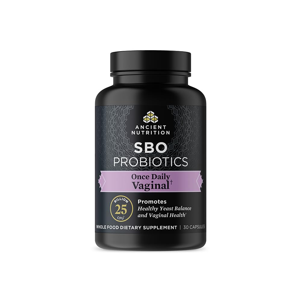 Antike Ernährung Probiotikum für Frauen, Einmal täglich Frauen Probiotika für Vaginale Gesundheit, 30ct, Gesunde Hefe Balance für Feminine Pflege, Hergestellt mit Cranberry und Apfel Apfel Apfelessig, 25 Billion CFUs*